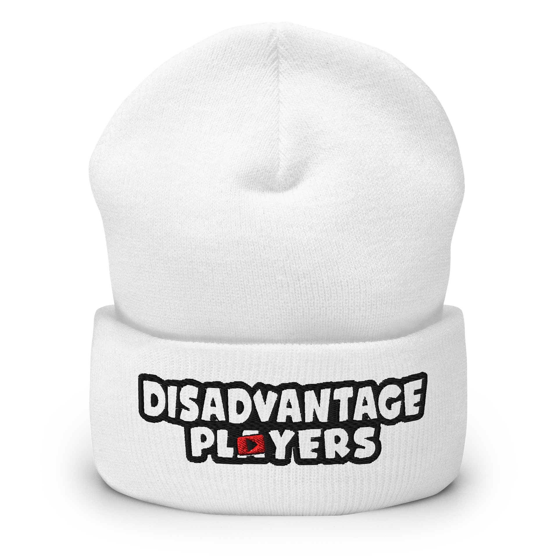 Disadvantage Players Beanie (White) product image (1)