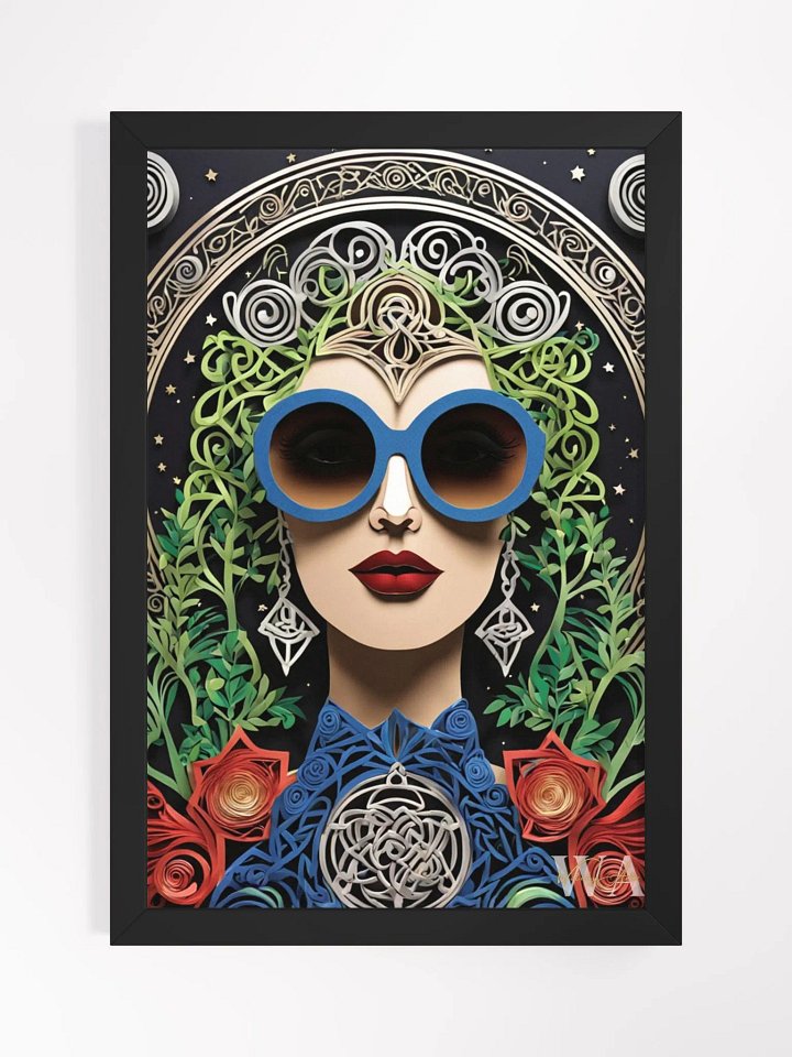 Winter Wiccan 13 - Framed Matte Poster product image (2)