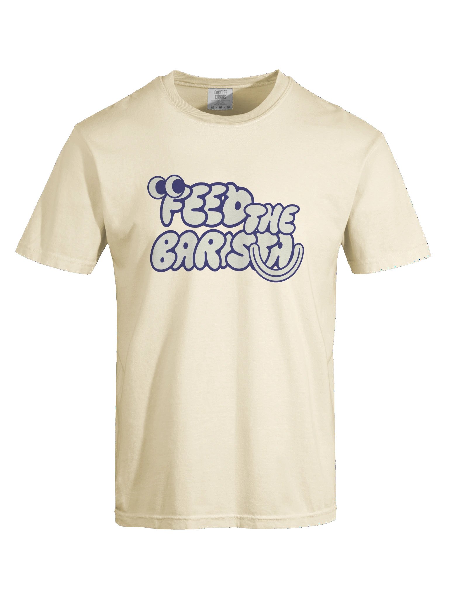 Feed the Barista: official tee product image (32)