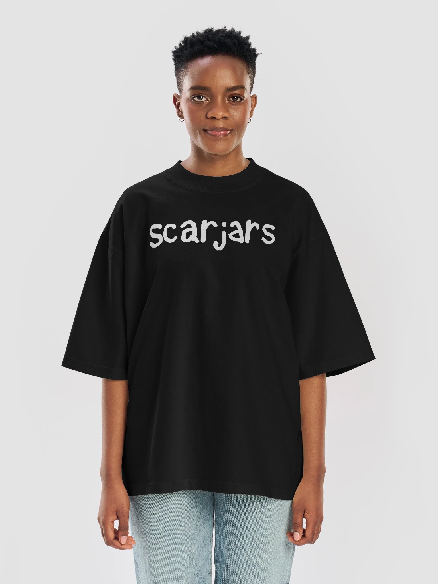 scarjars logo tee (black) product image (18)