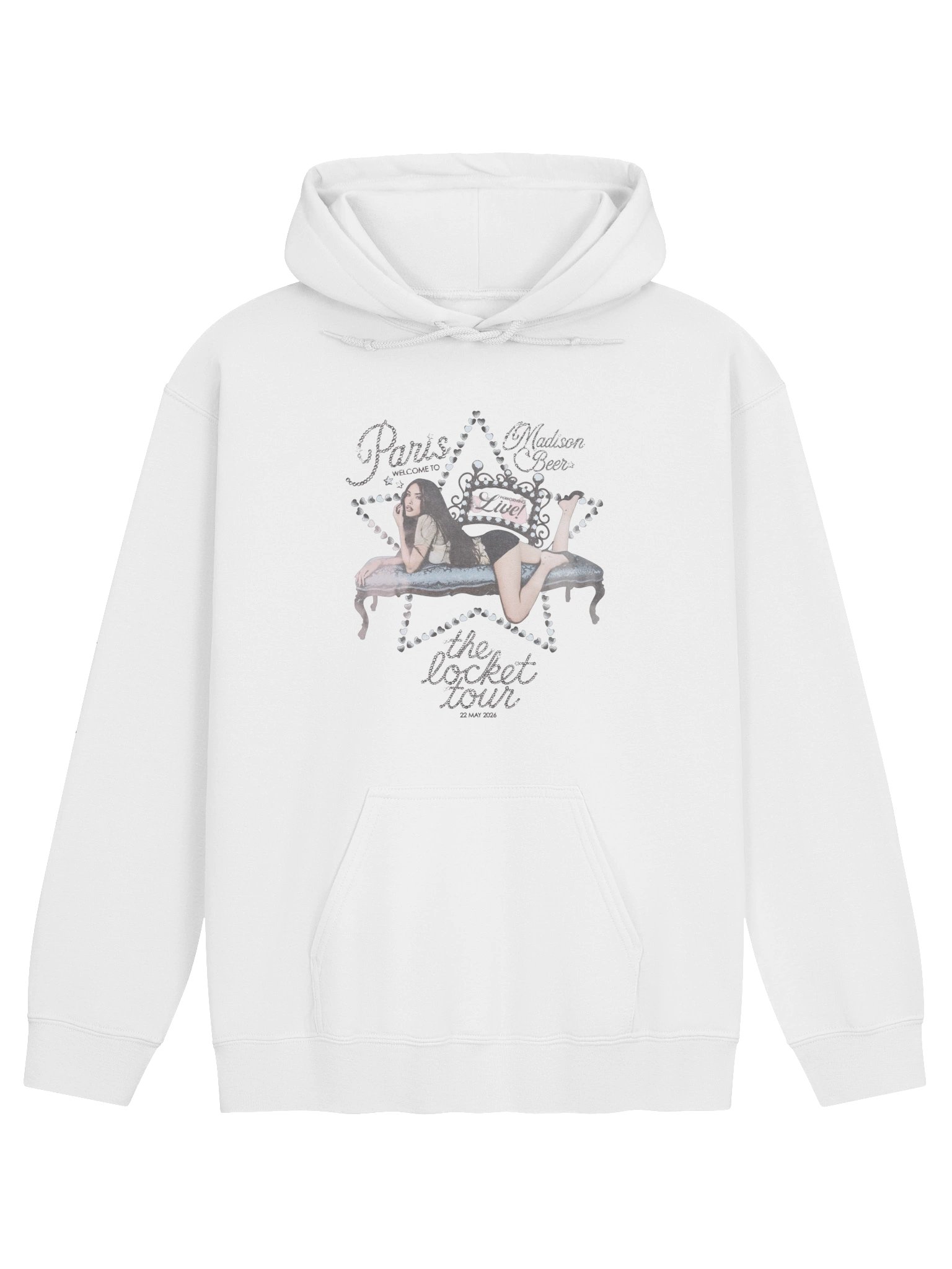 Madison Beer The Locket Tour New York 2026 Exclusive Hoodie product image (1)