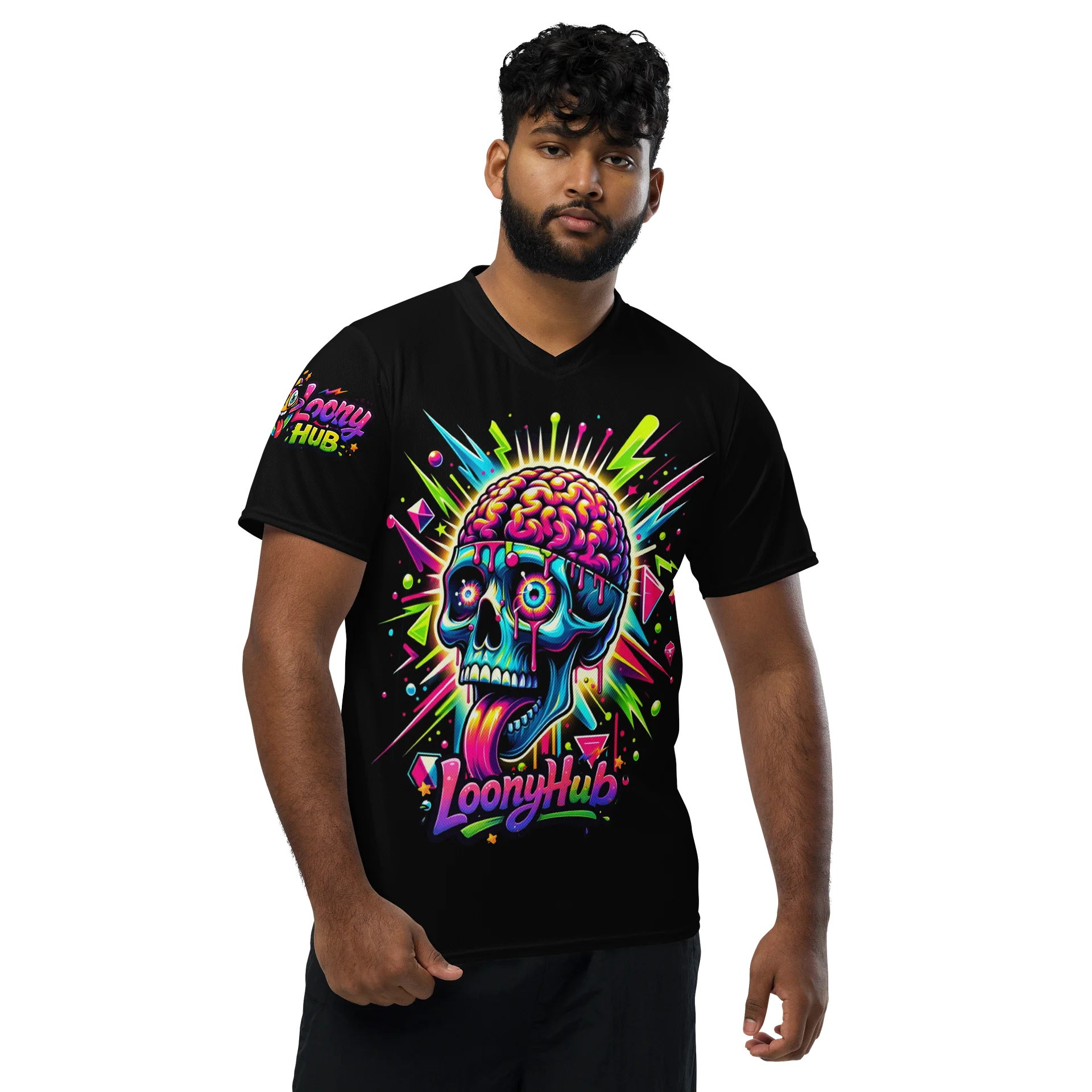 LIMITED EDITION - CNX Core All-over print Unisex Tee — LoonyHub 002 product image (3)
