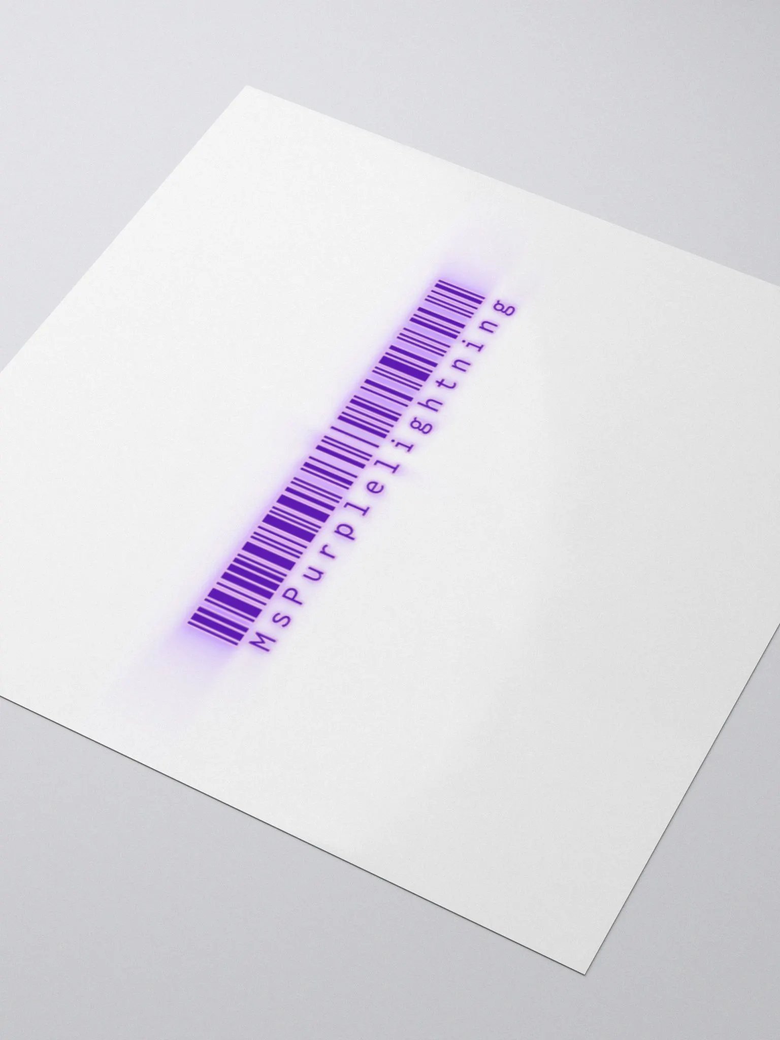 MsPurple Barcode Sticker product image (3)