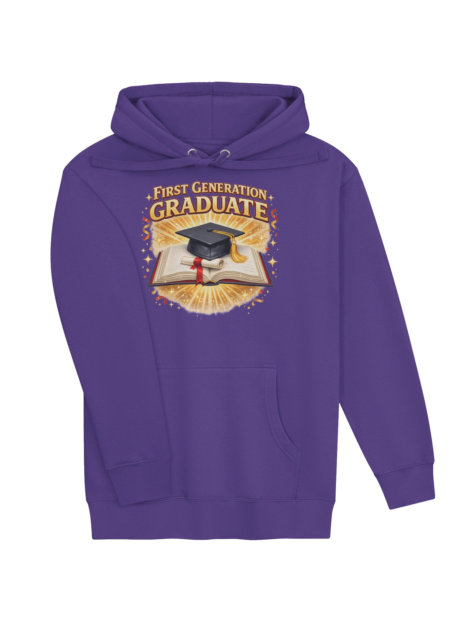 First Generation Graduate — Cotton Heritage Unisex Graduation Hoodie product image (3)