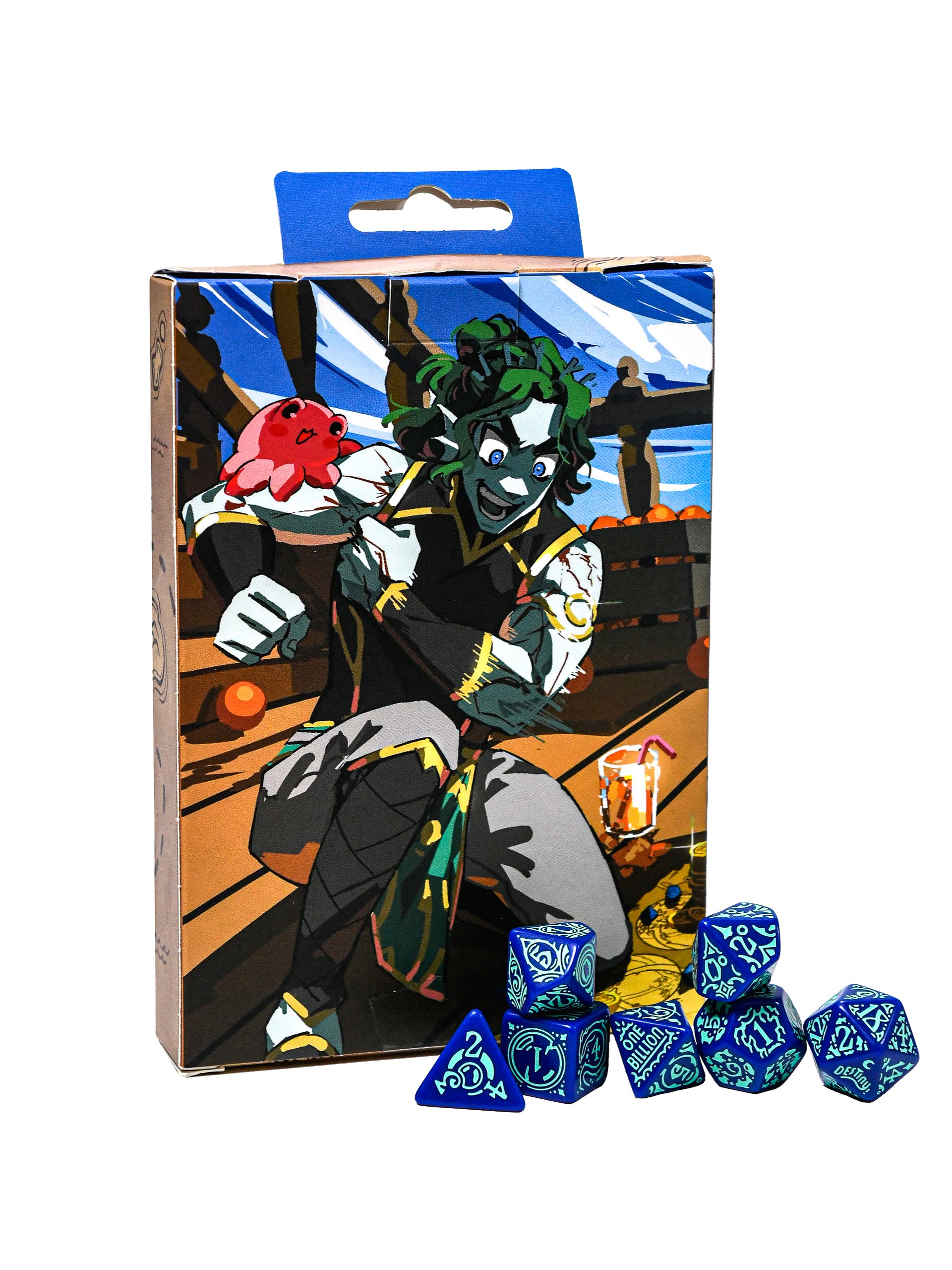 Gillion Dice Set 7pcs - Riptide Character Dice product image (2)