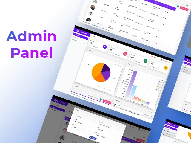 Angular Admin Portal Professional UI Design | Technyks Store