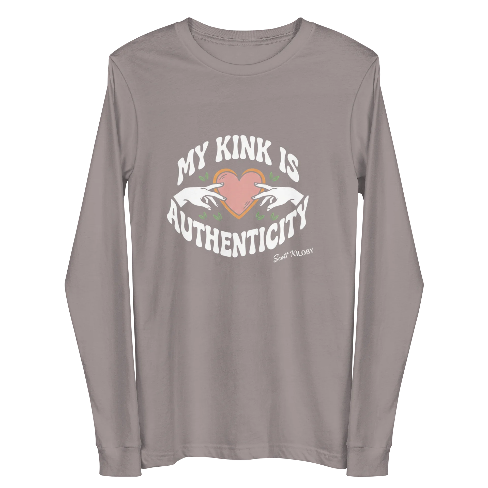 “My Kink Is Authenticity” Storm Supersoft Long Sleeve T-Shirt product image (2)