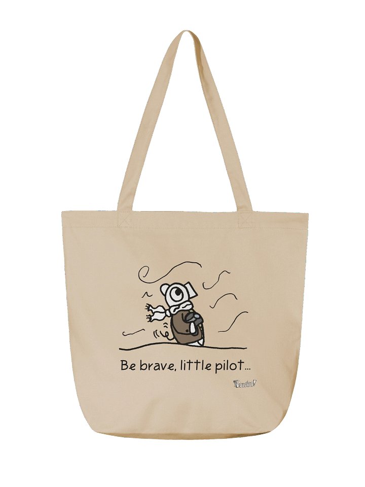 'Be brave, little pilot' Tote Bag - Pupsies! product image (2)