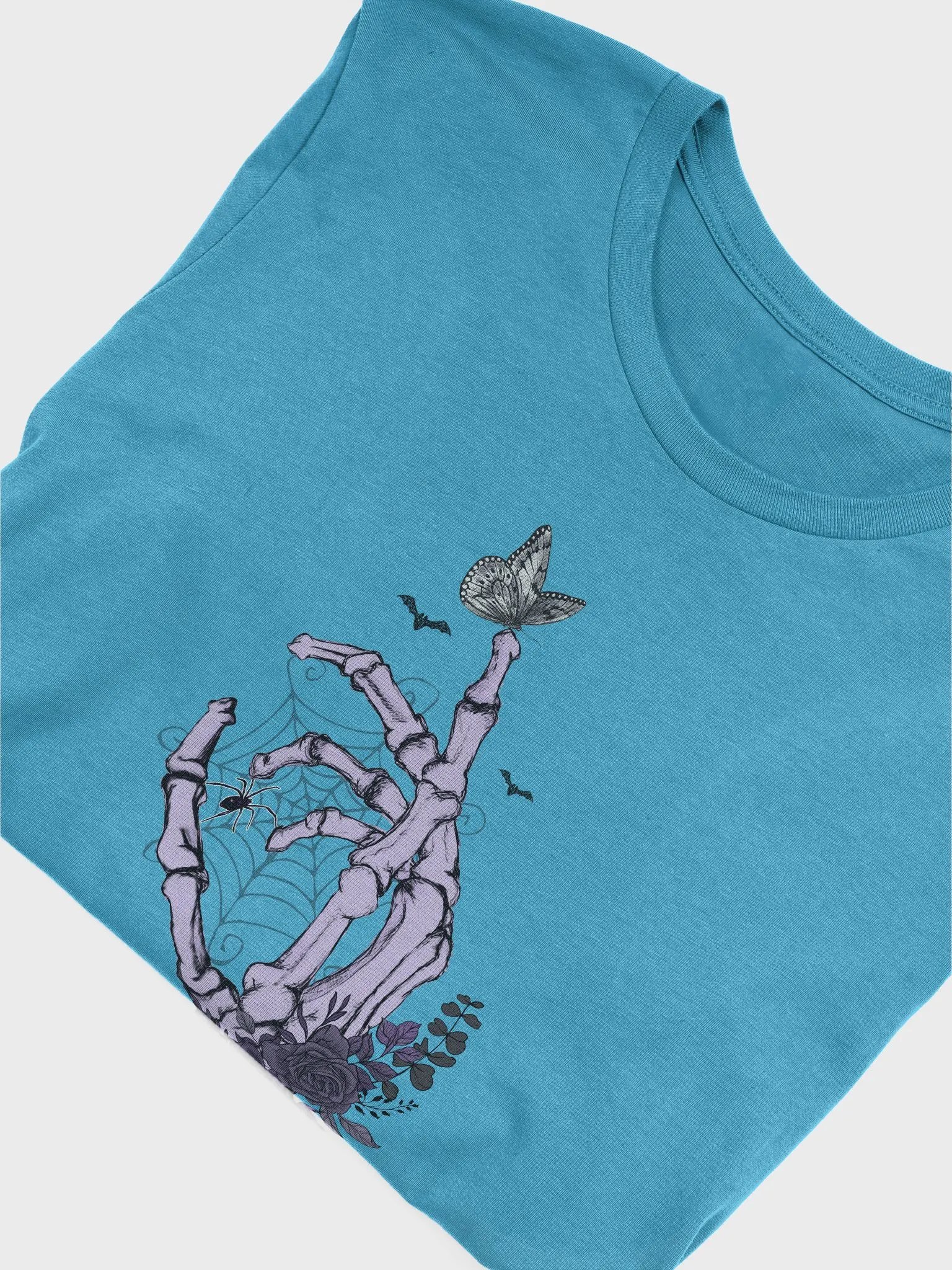 Butterfly Skeleton Hand T-Shirt product image (5)
