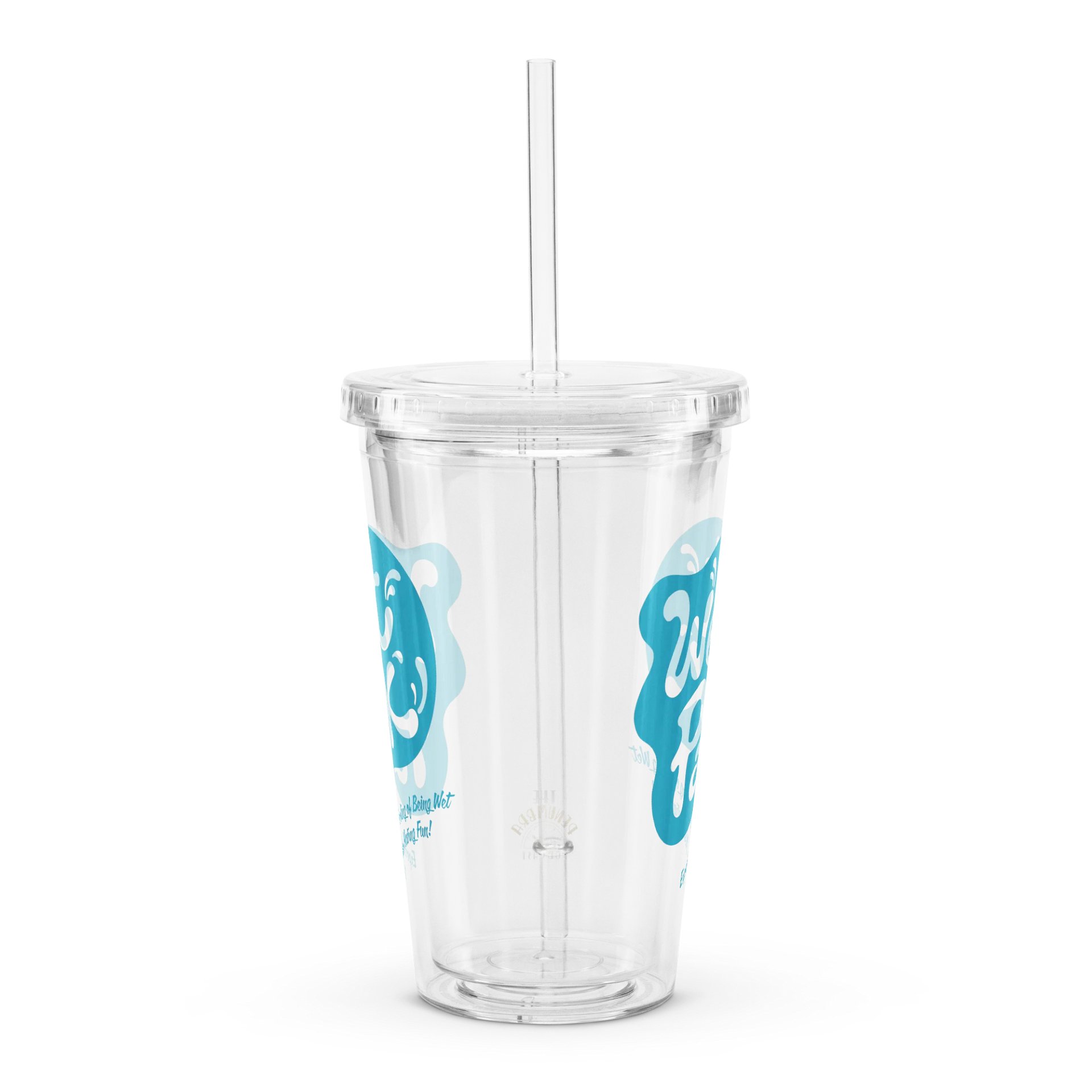 Wet Park Clear Tumbler with Straw product image (2)