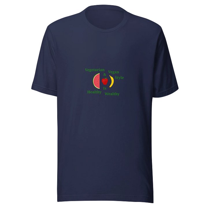 Healthy & Wealthy Vegan Tee product image (1)