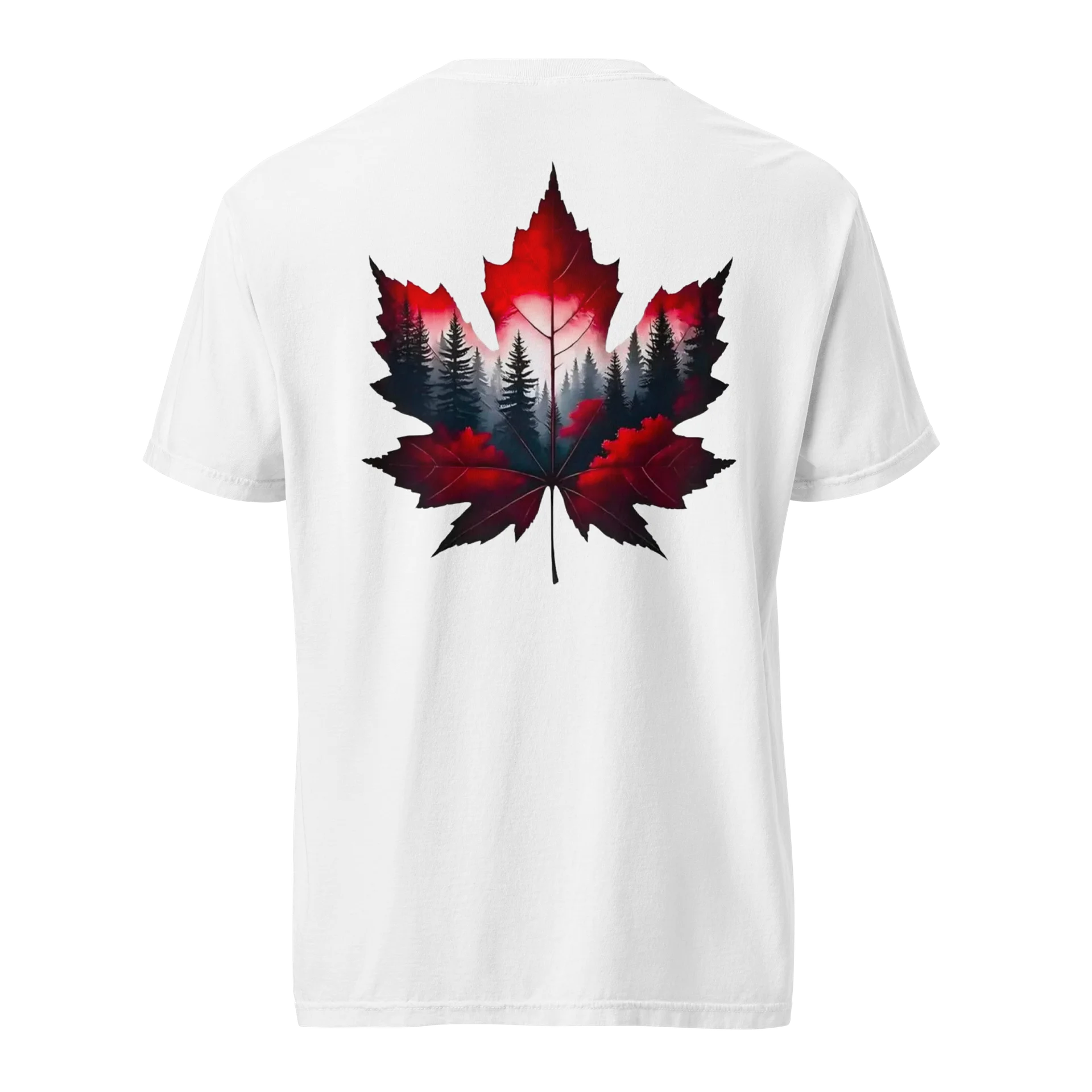 Red Maple Forest Graphic Tee product image (4)