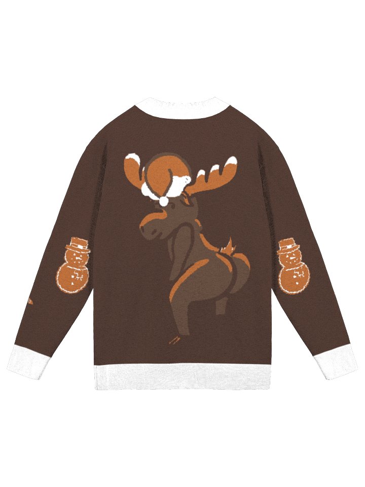 Moose Twerk Gingerbread Cardigan product image (10)