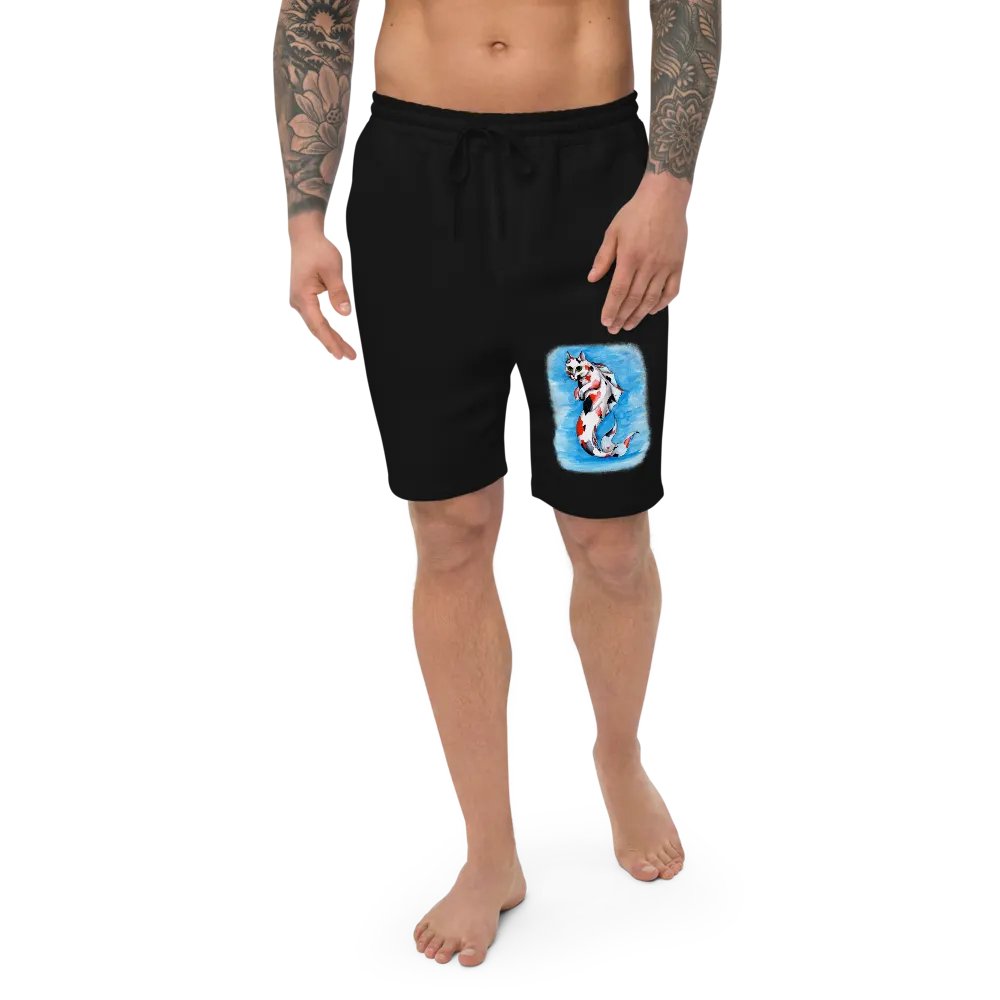 Mermeow Calico Fleece Shorts product image (1)
