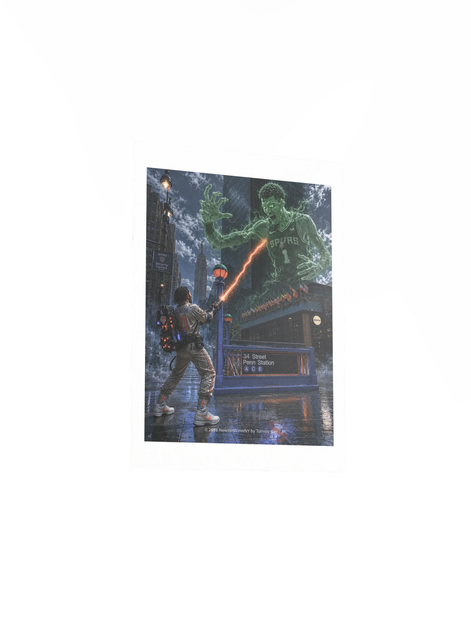 BRUNSON VS ALIEN POSTER product image (7)