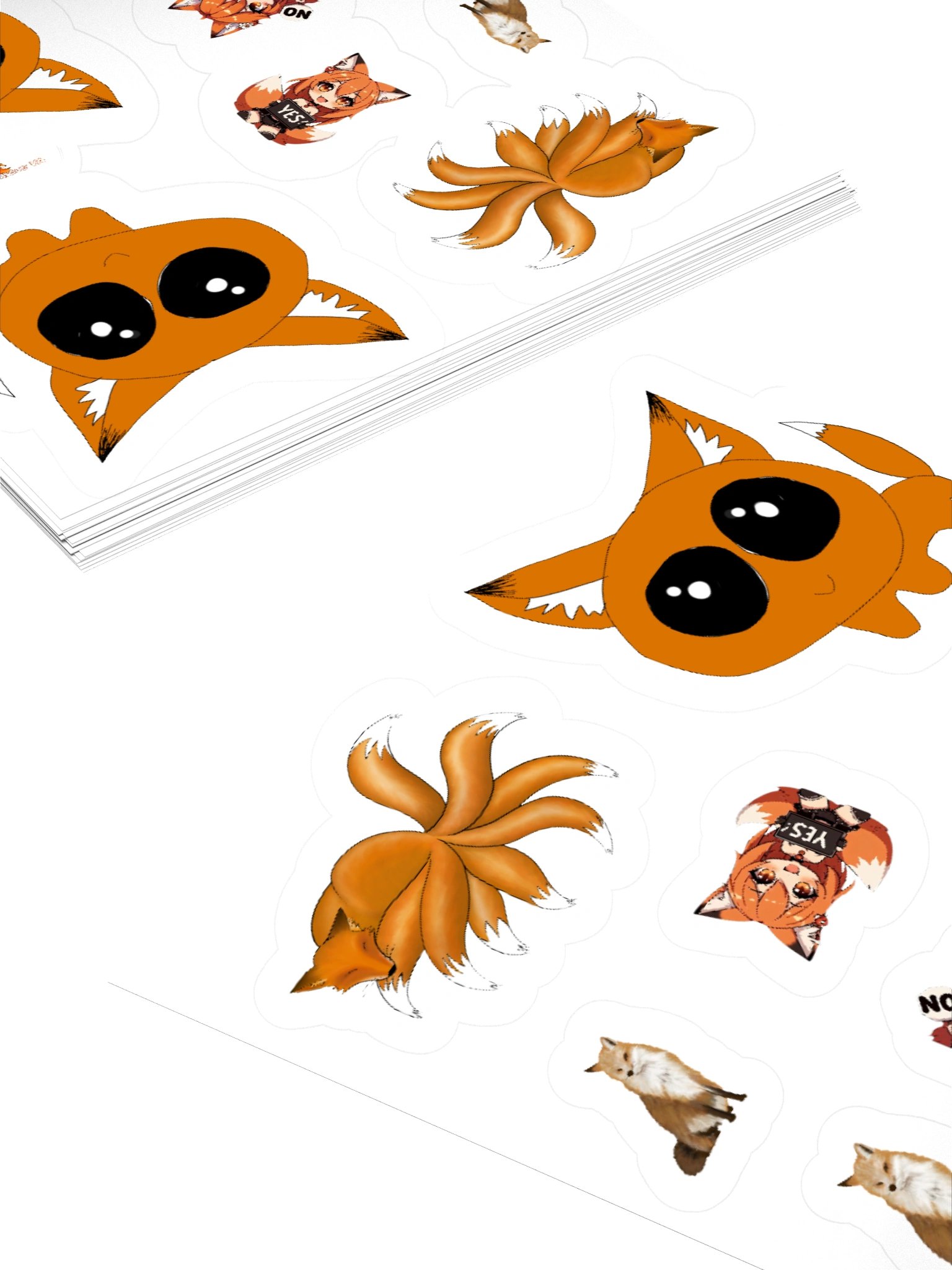 Fox Mercurious sticker sheet product image (4)