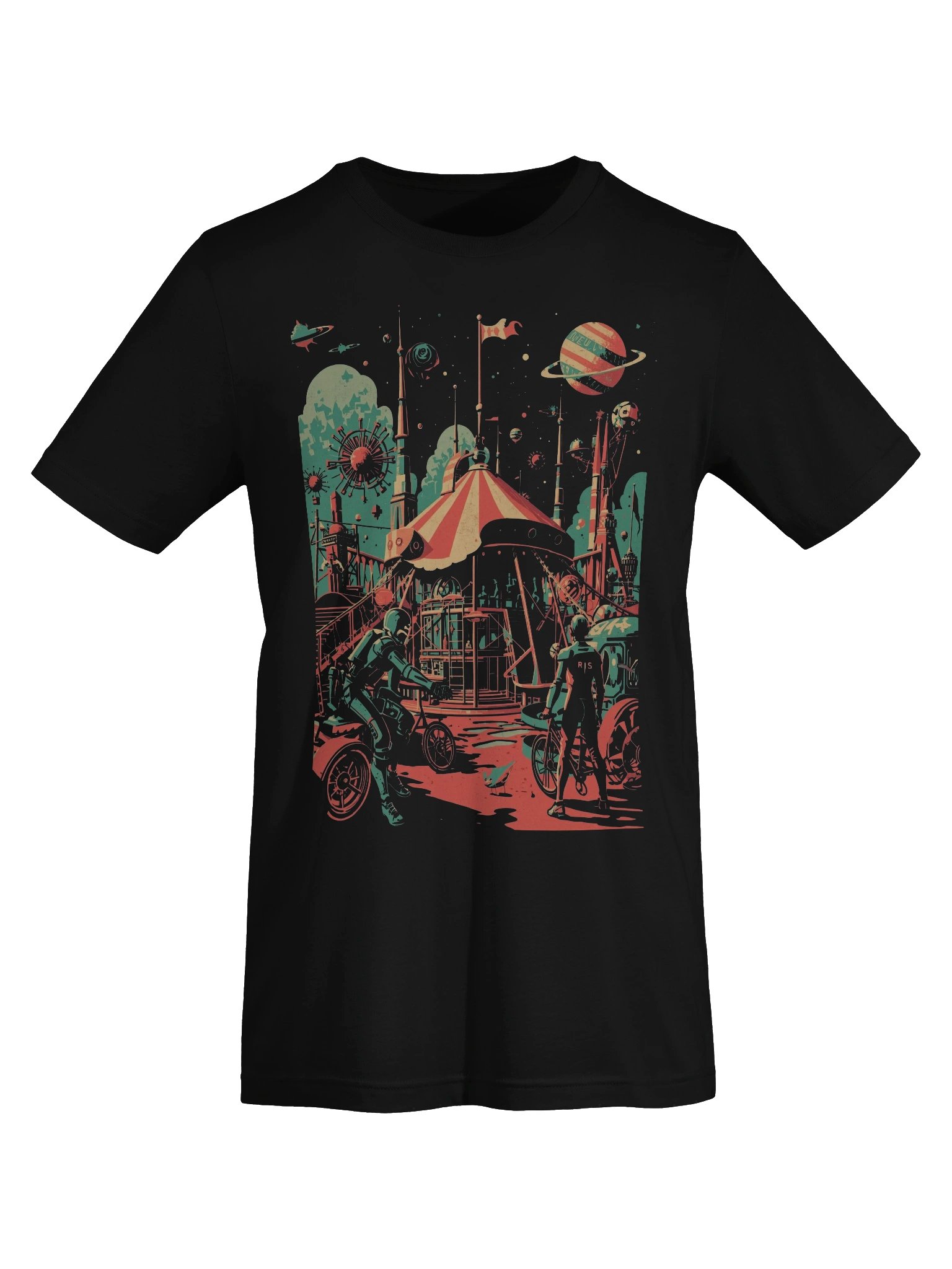 Circus of Satellites Lightweight T-Shirt product image (4)