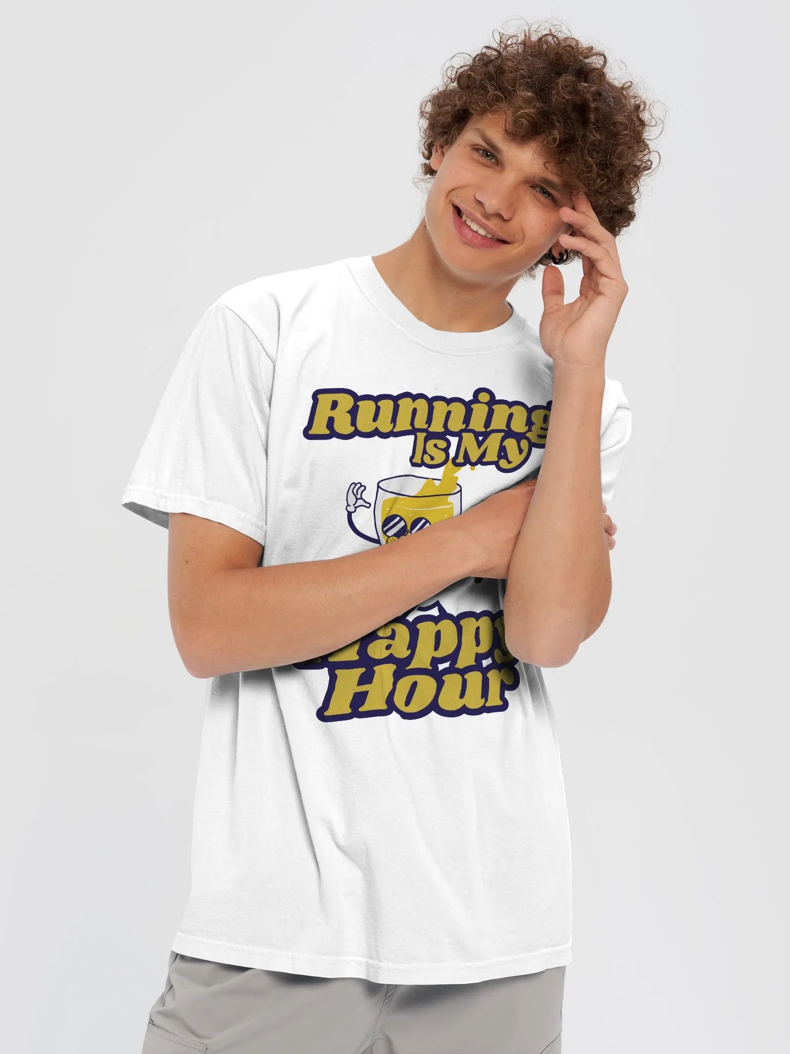 Happy Hour Runner T-Shirt product image (25)