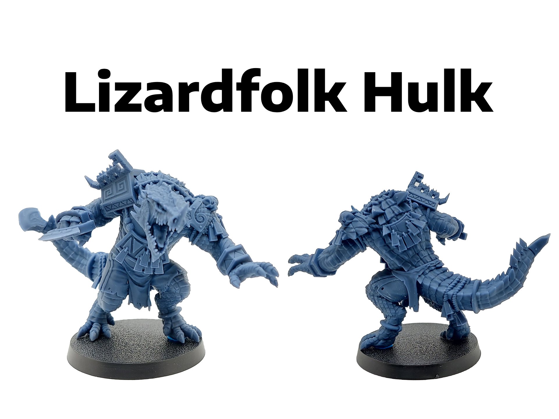 Lizardfolk Fantasy Football Team - Brutefun Miniatures product image (2)