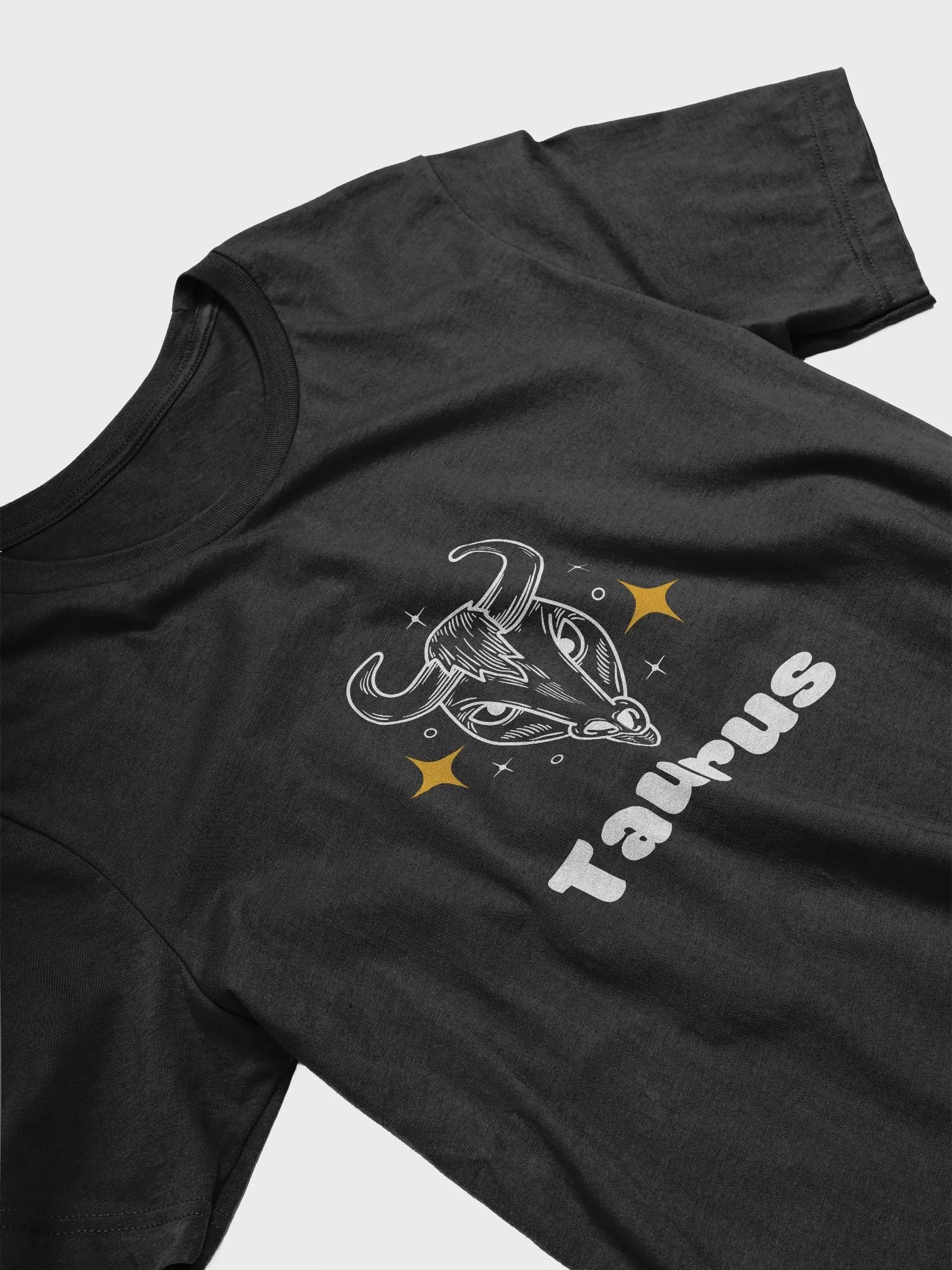 Taurus Bull T-shirt - White Writing product image (2)