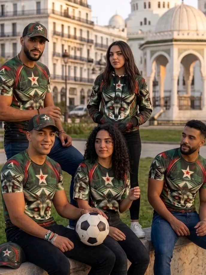 Algeria Mens Fantasy Football Shirt product image (2)