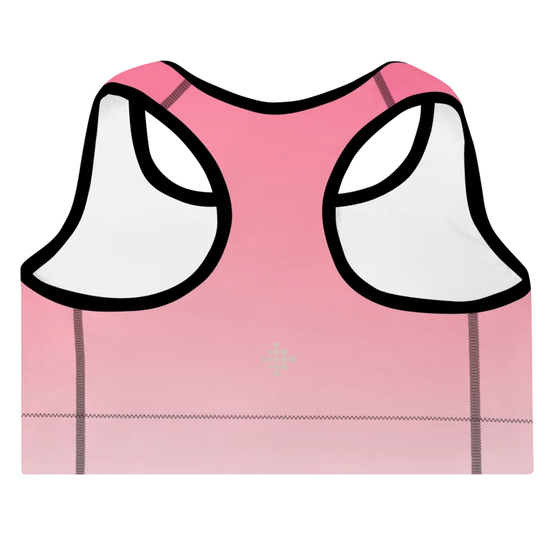 Pink Gradient Delight Sports Bra product image (4)
