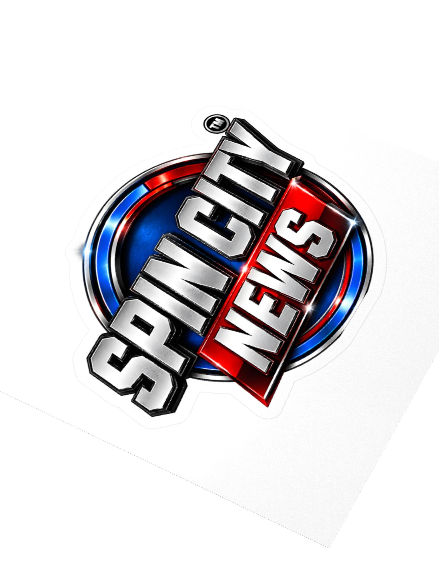 Spin City News Globe Sticker product image (7)