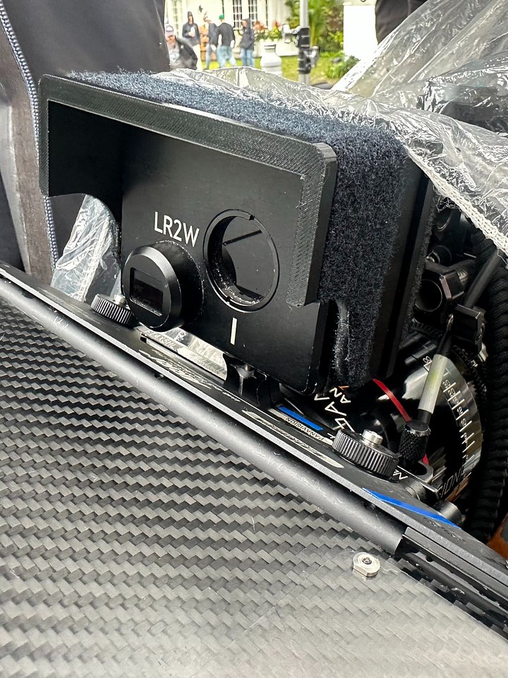 Light Ranger 2 Sunshade & Rain Cover | 3D Printed Camera Accessory for Preston Cinema Systems LR2 (M & W) product image (2)