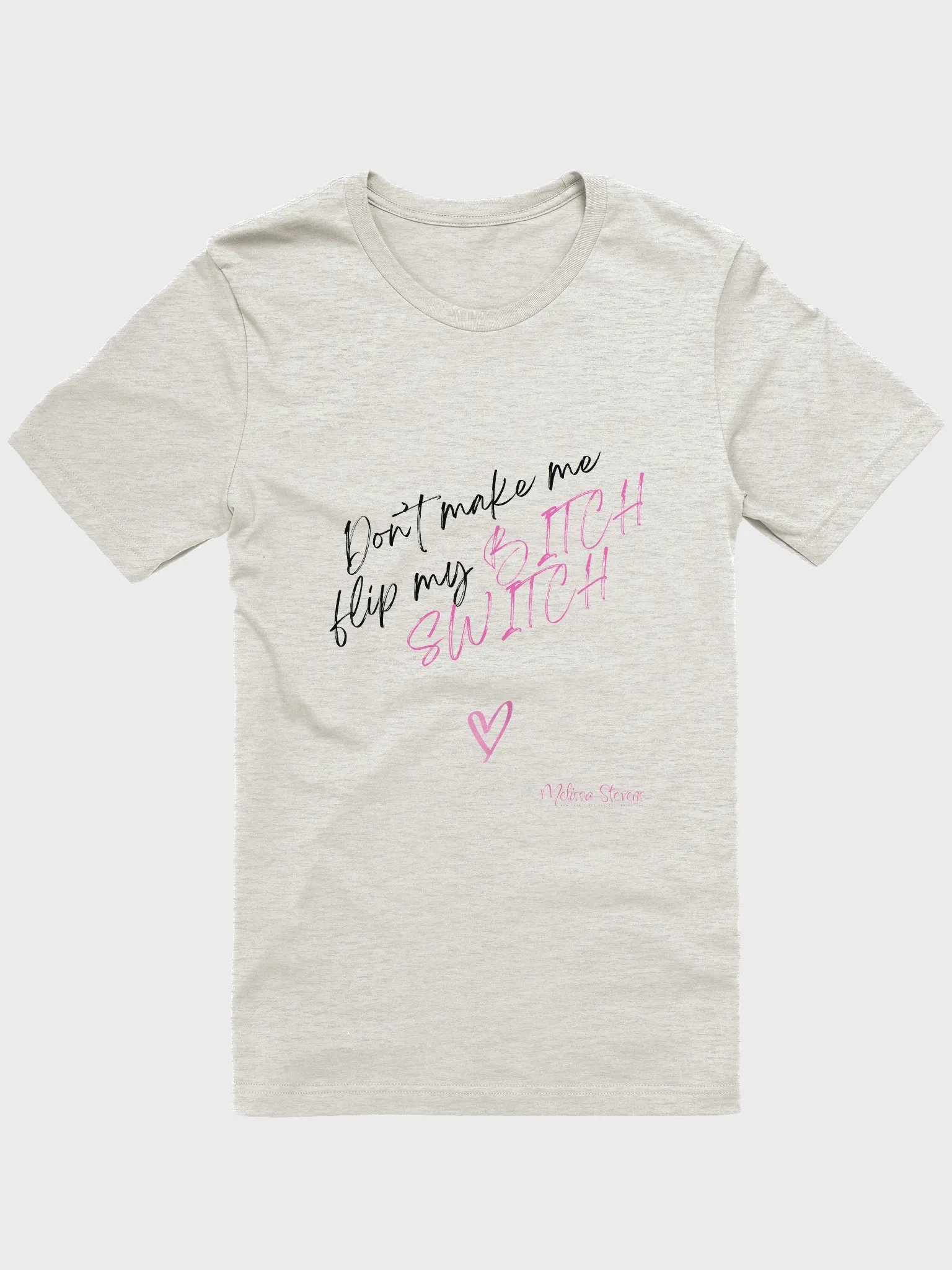 Bitch Switch cursive tee product image (2)