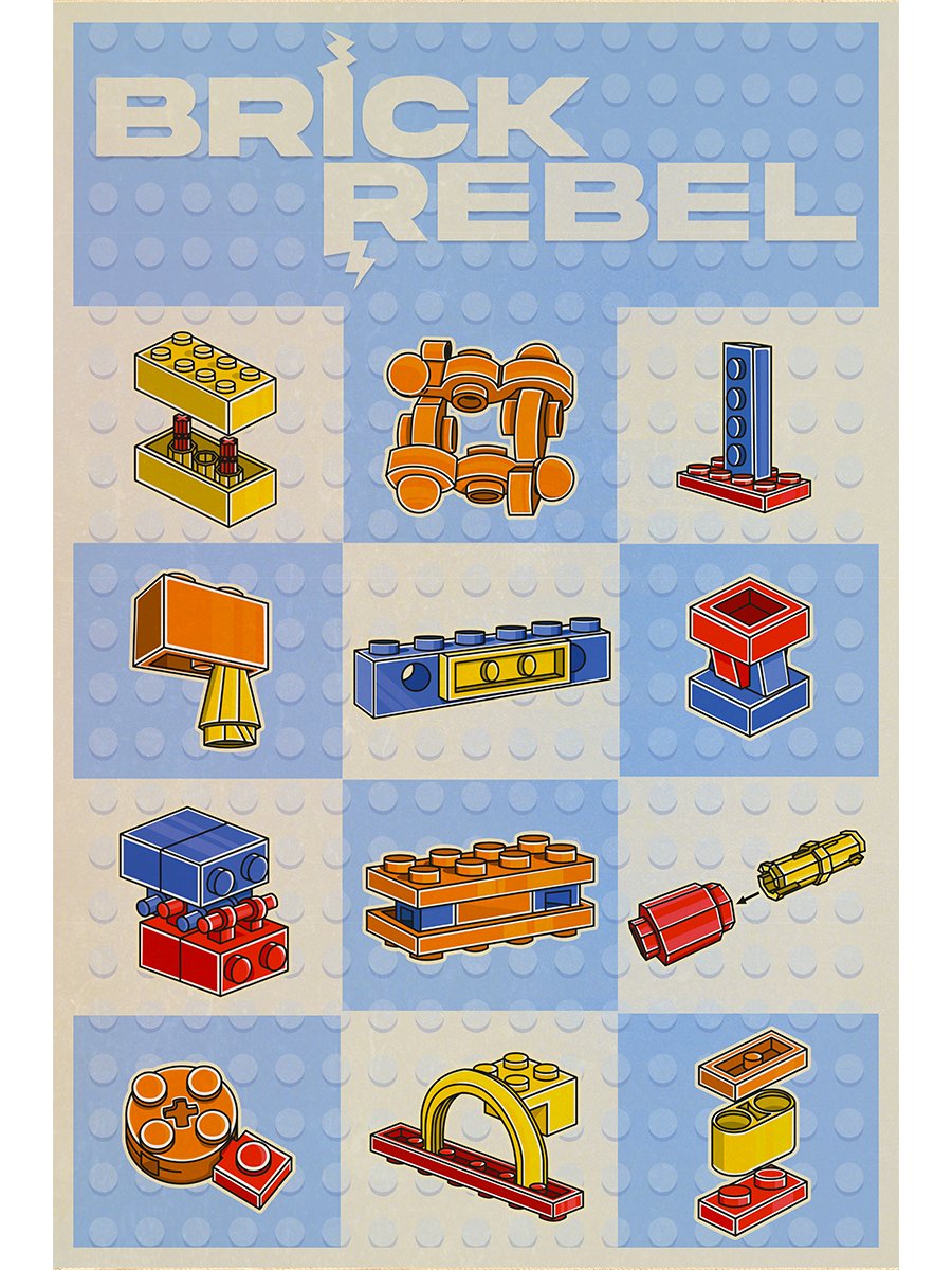 Brick Rebel | Poster product image (1)