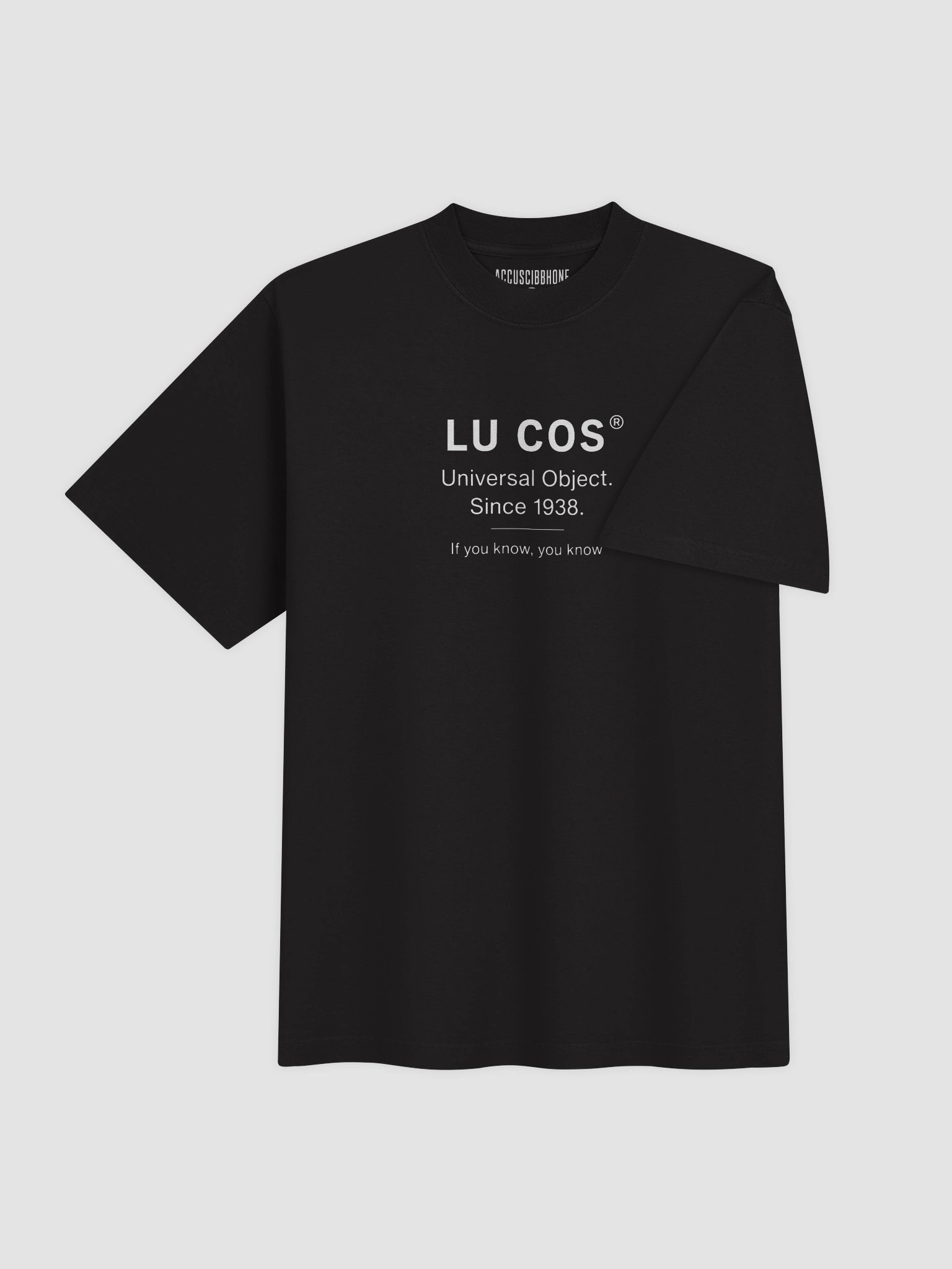 LU COS® — Universal Object Tee product image (4)