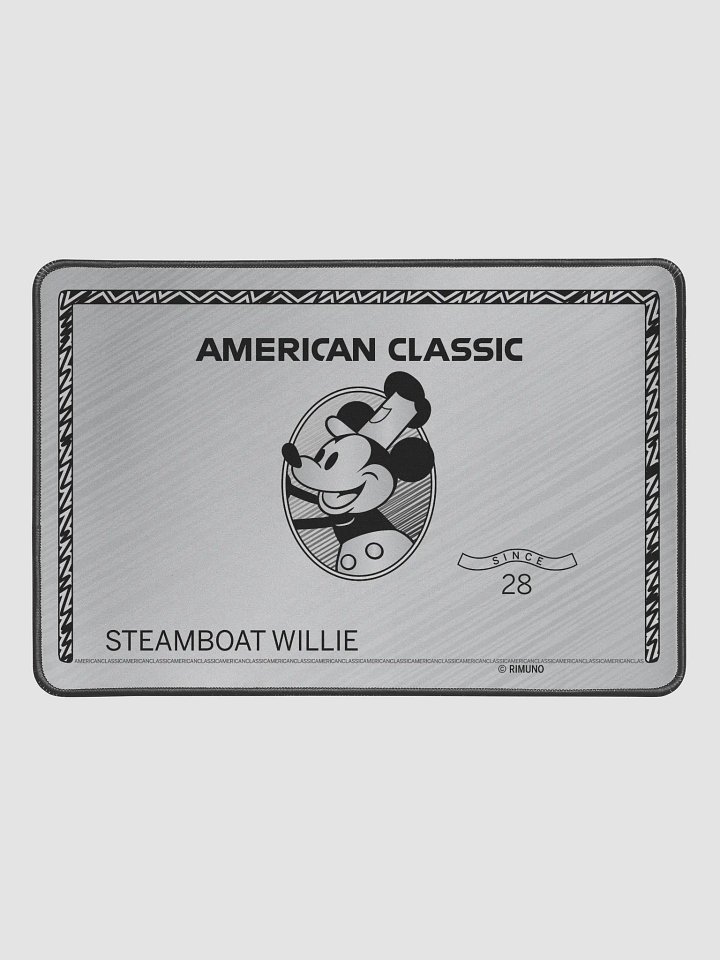 Steamboat Willie Desk Mat in Platinum product image (1)
