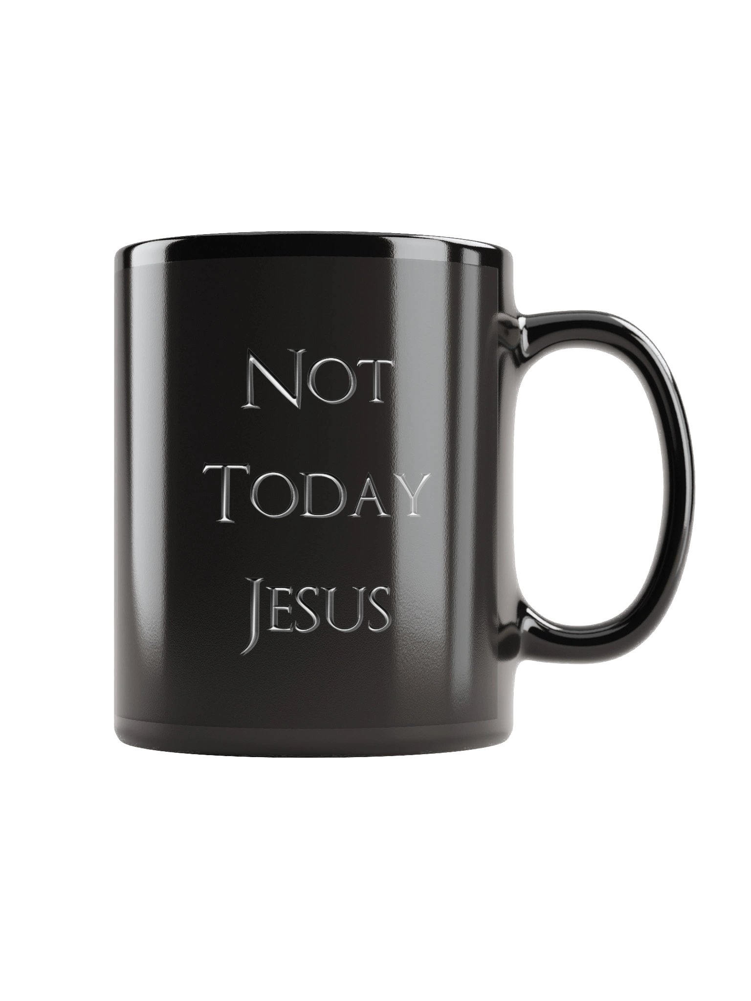 Not Today Jesus mug product image (2)