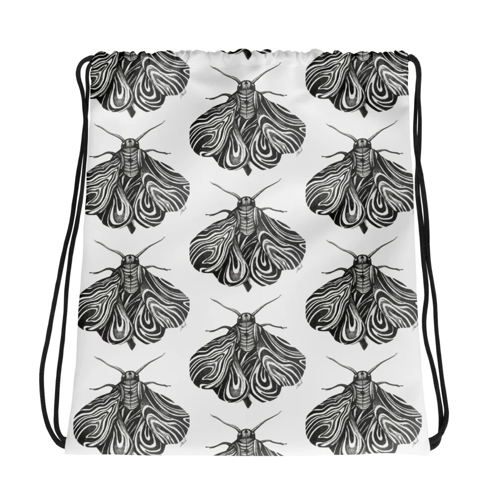Moth - Drawstring Bag product image (1)