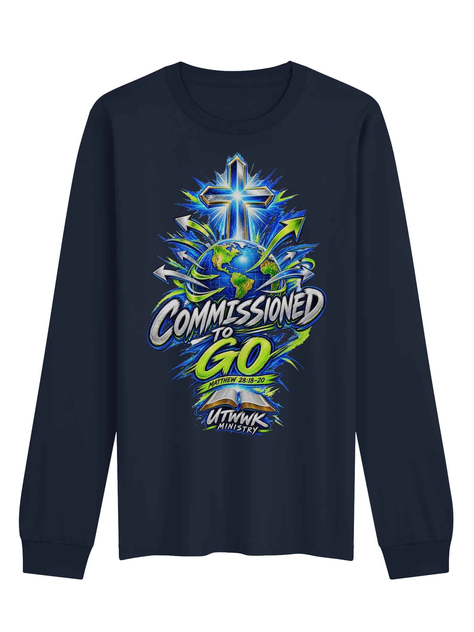 Commissioned to Go Adult Long-Sleeve T-Shirt product image (29)