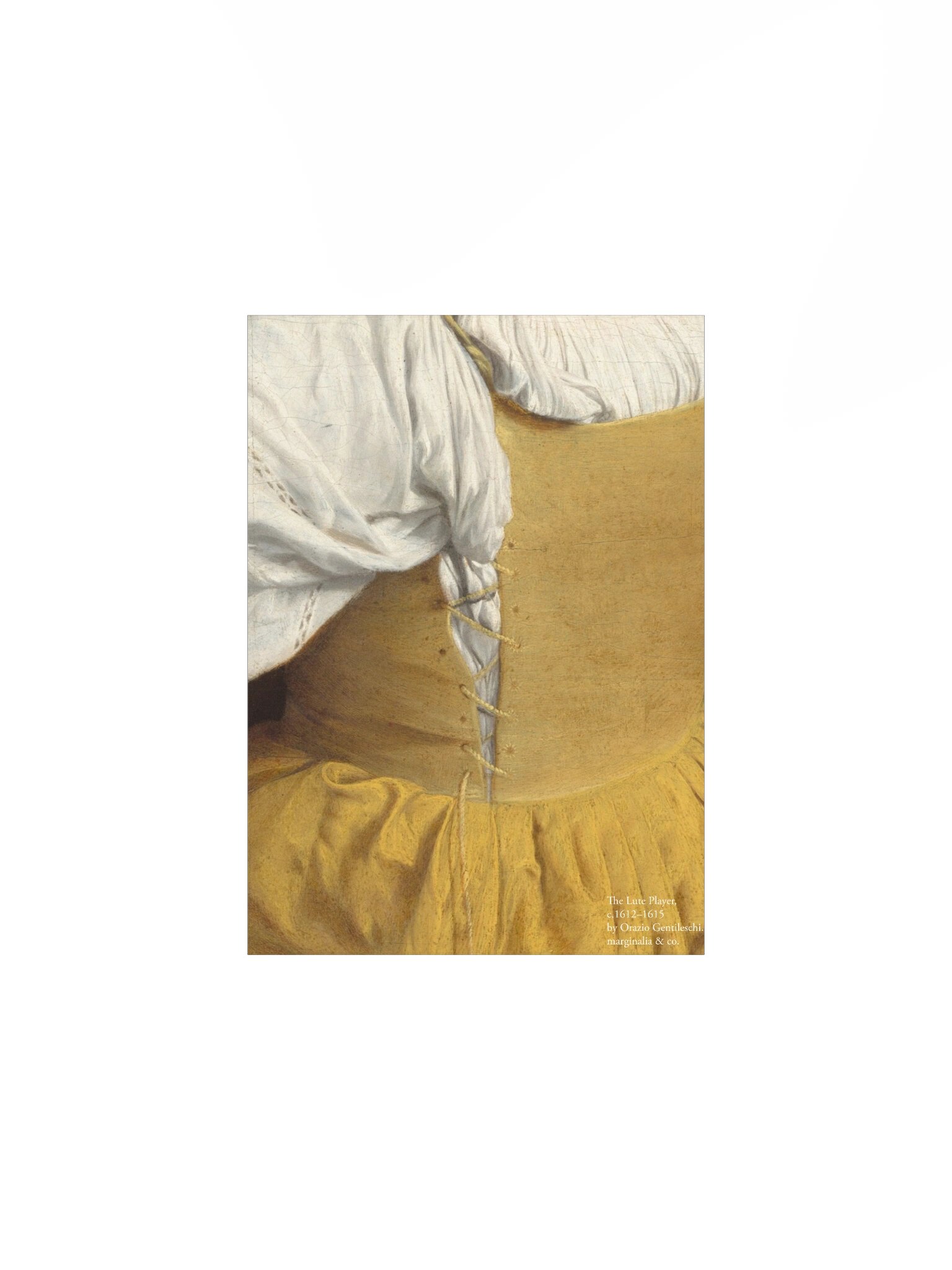 The Lute Player c. 1612 - 20 by Orazio Gentileschi 5 product image (1)