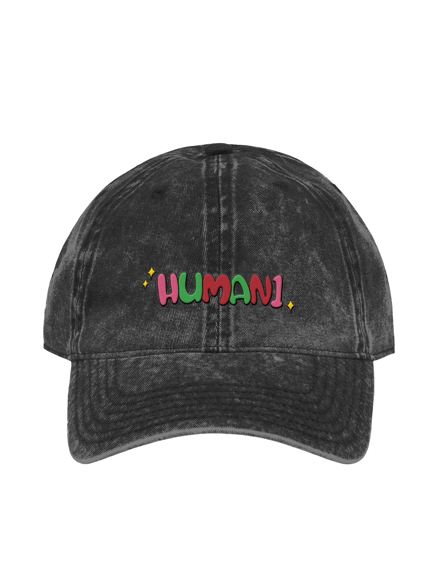 Human1 Colour Block || Vintage Dad Hat product image (3)