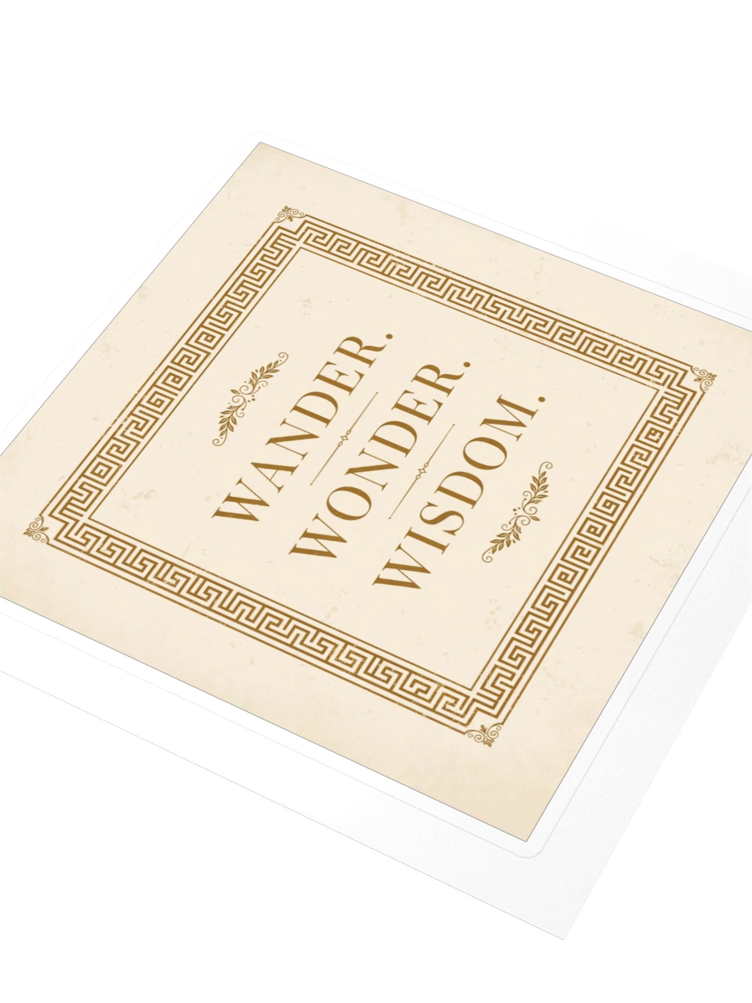 Wander Wonder Wisdom Sticker product image (3)