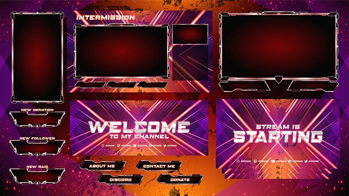 Speedy X Stream Overlay Package product image (1)
