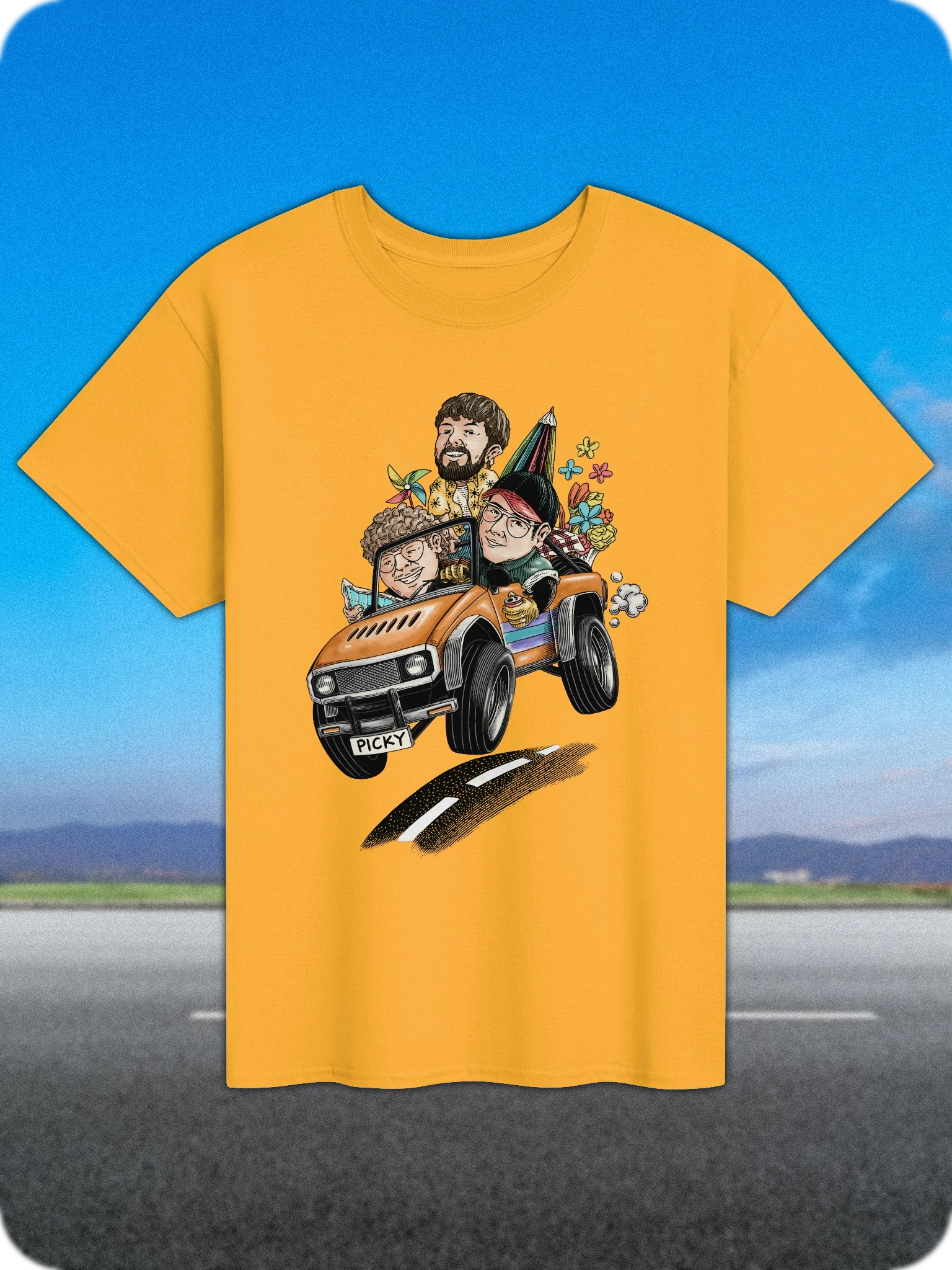 Summer Drive T-Shirt (9 Colors) product image (51)