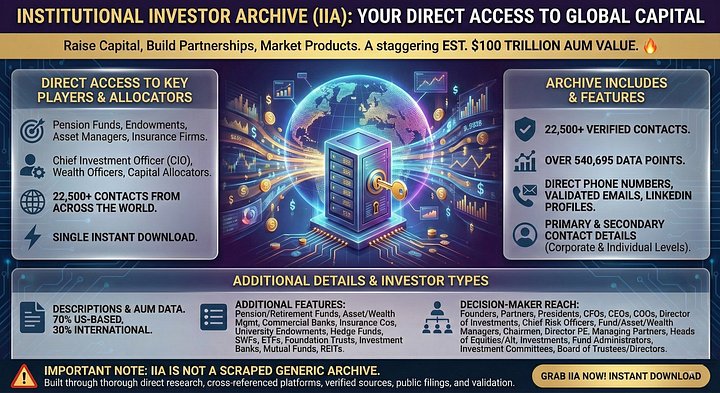 Institutional Investor Database product image (1)