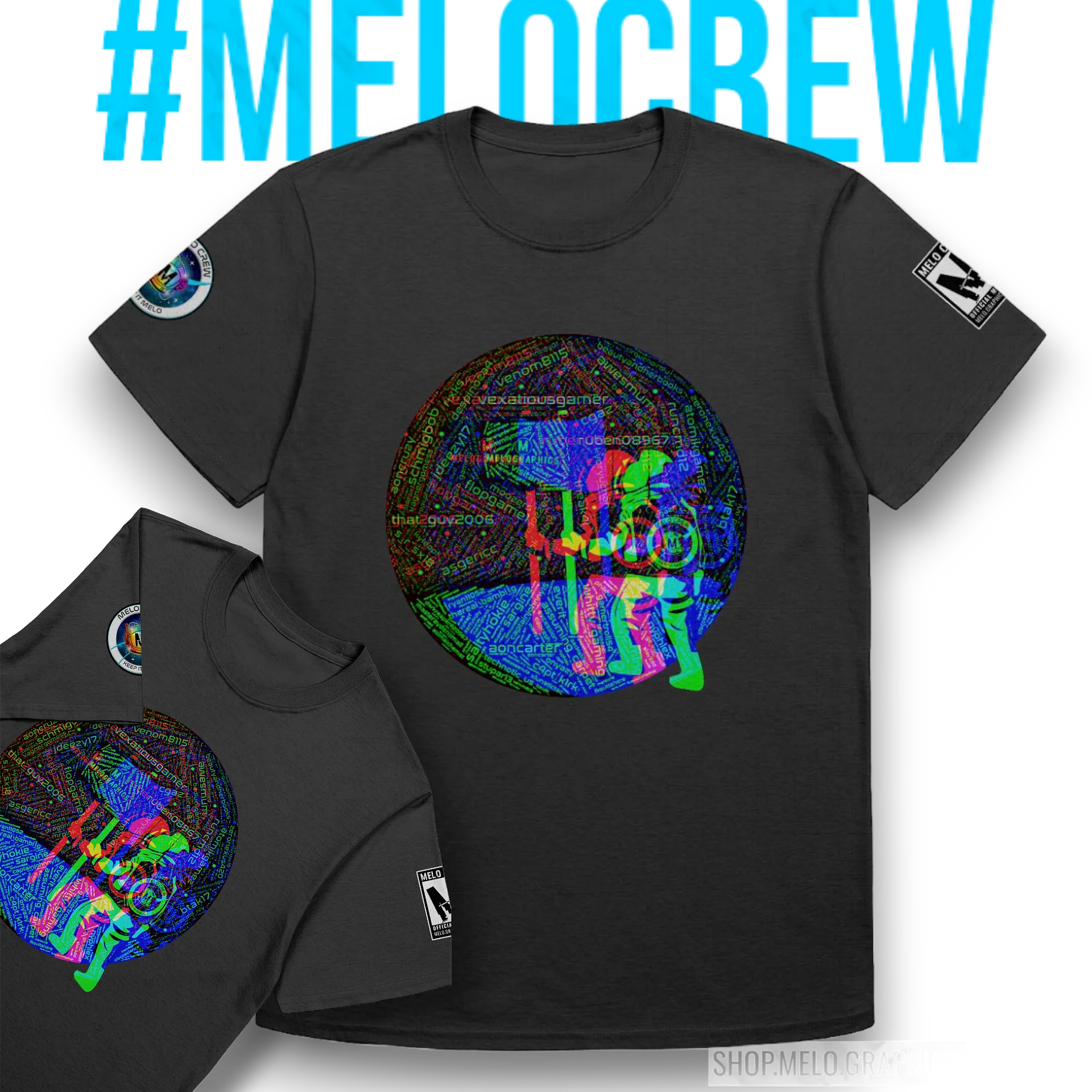 #MELOtober 2021 MELO CREW Founders - Personalized T-Shirt + BONUS | #MadeByMELO product image (1)
