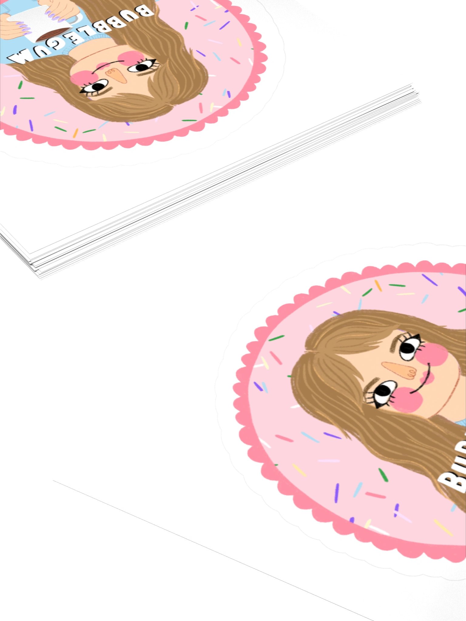 Bubblegum Coffee Sticker product image (8)