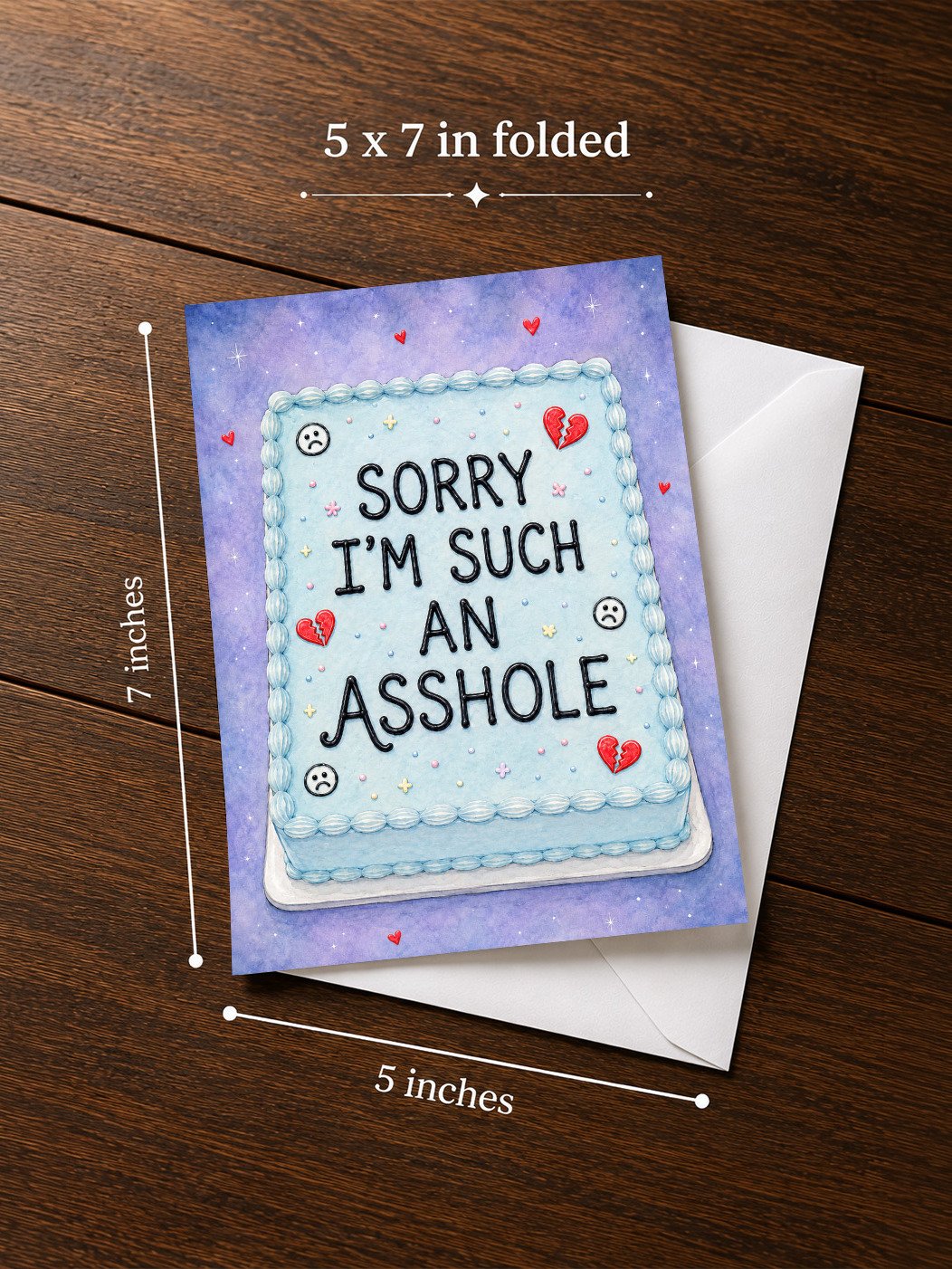 Sorry I’m Such an Asshole Greeting Card product image (2)