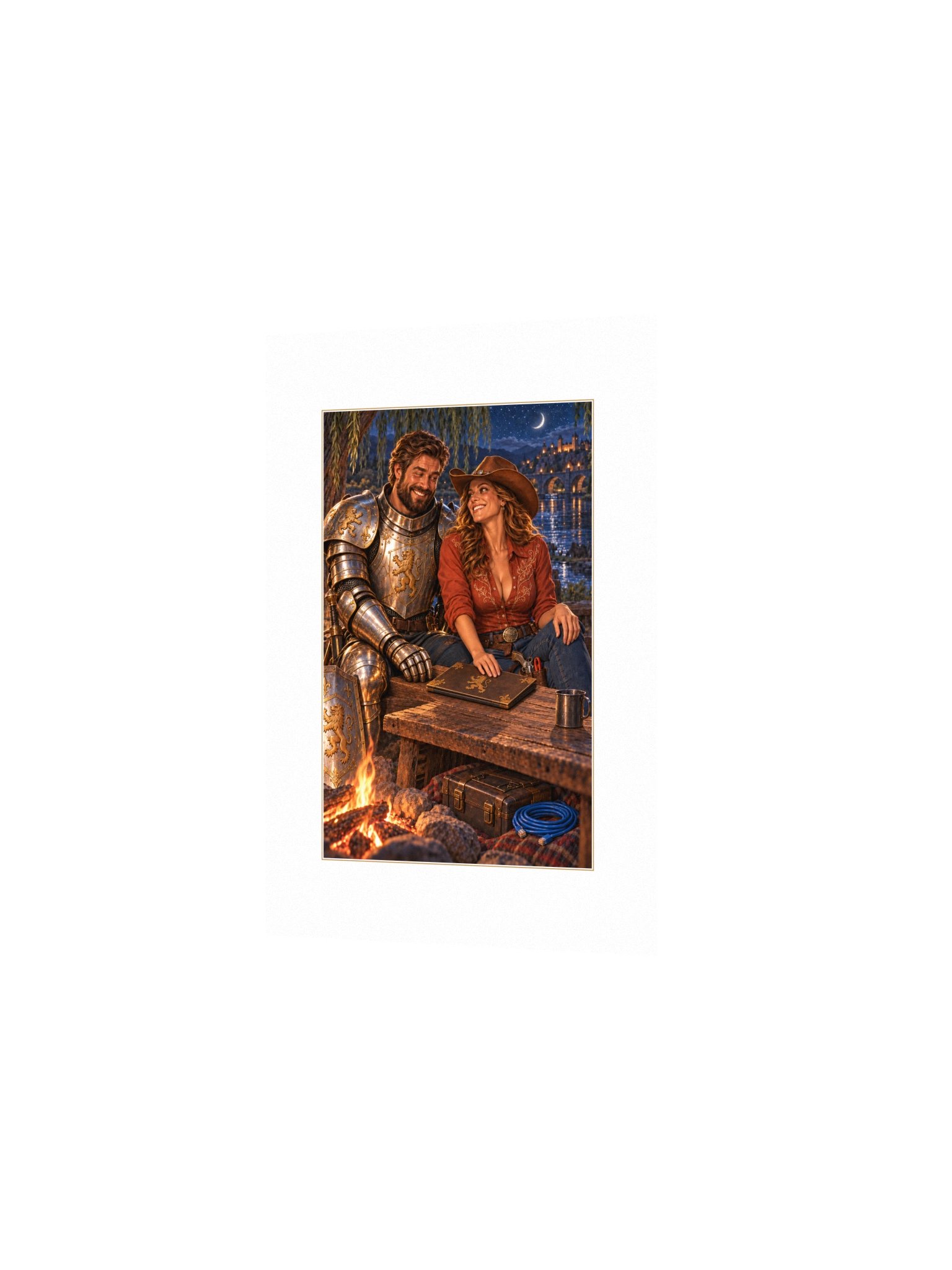 Idle Mode Small Art Print product image (2)