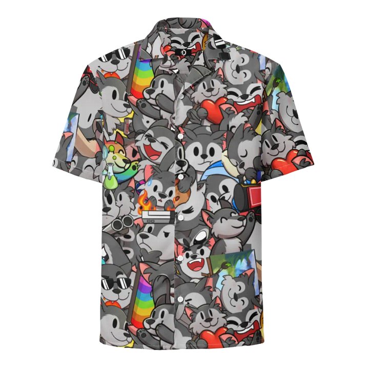 Emote Spam Hawaiian Shirt product image (1)