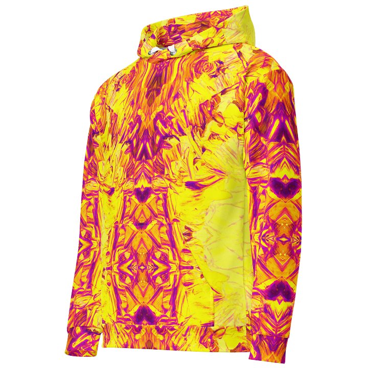 Neon Inferno | Recycled Unisex Hoodie product image (2)