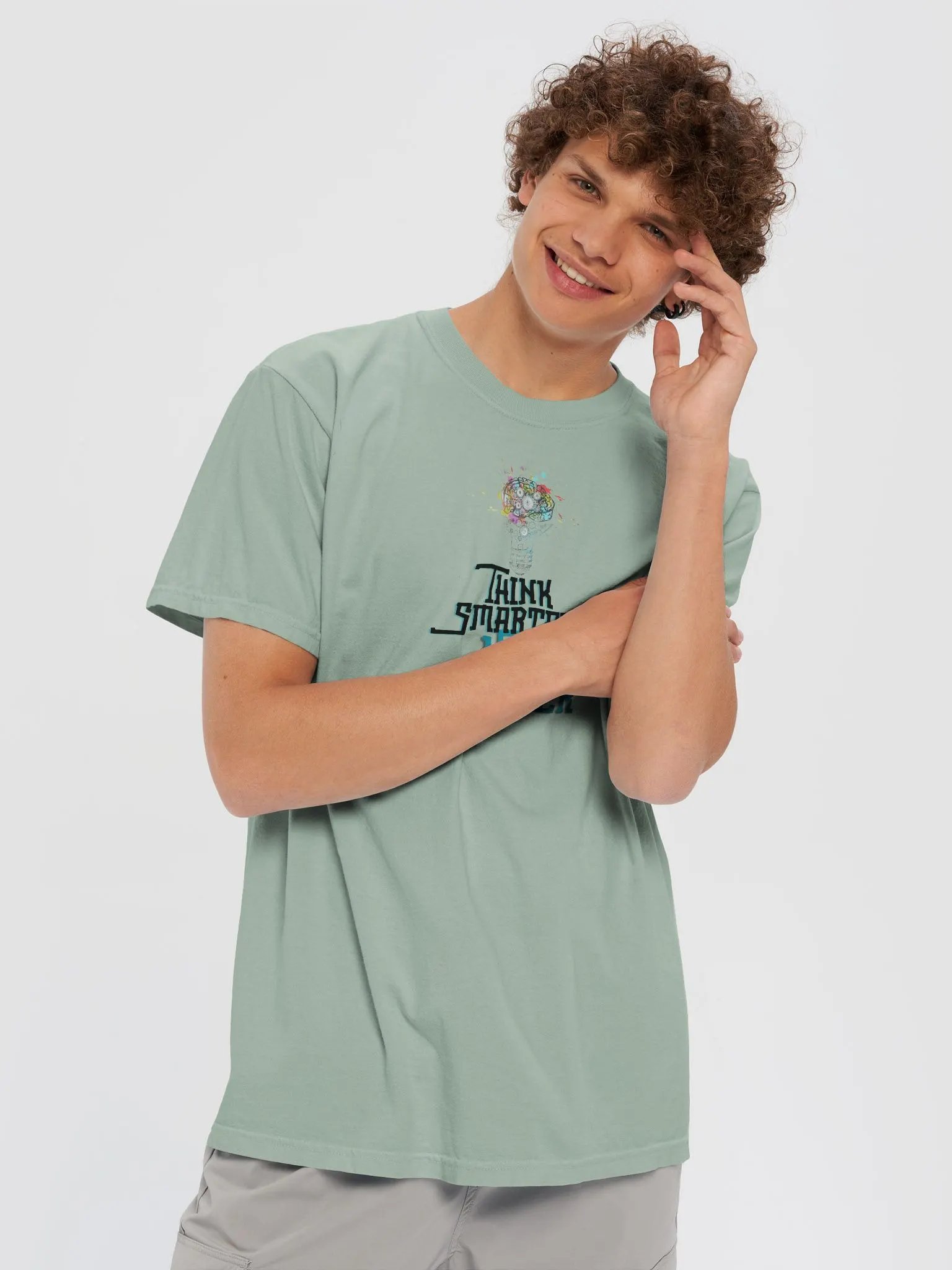 Think Smarter Not Harder Tee product image (29)