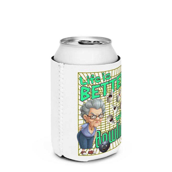 Life Is Better With Bowling Coozie Cooler product image (2)