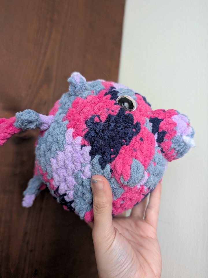 Toothy Round Boi (crochet pattern) product image (2)